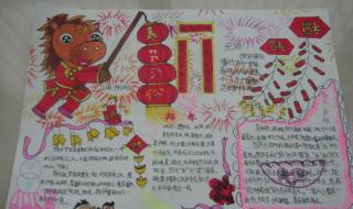 春节的手抄报图片大全